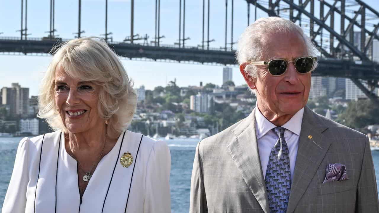 King Charles and Queen Camilla touch down in Samoa