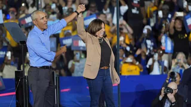 Springsteen, Obama rally 20,000 for Harris in Georgia