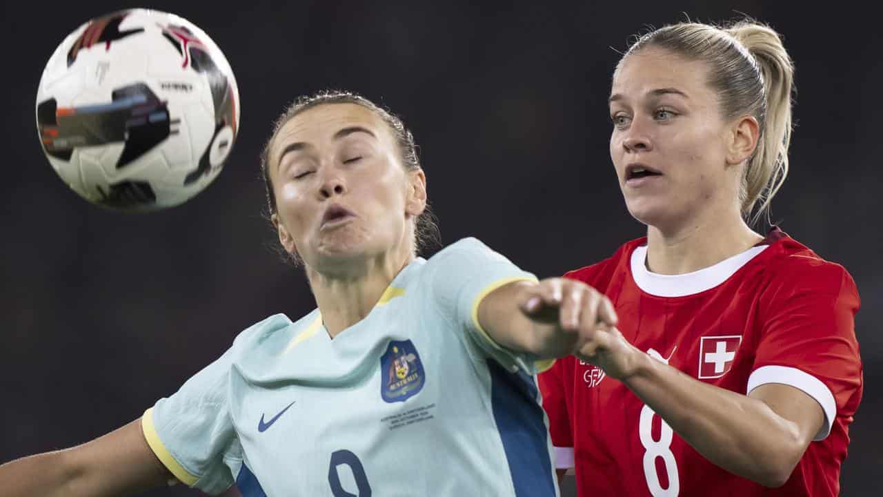 Post-Olympic hangover for Matildas in draw with Swiss