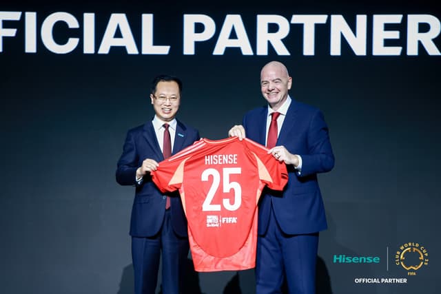 Hisense named first Official Partner of the FIFA Club World Cup 2025™