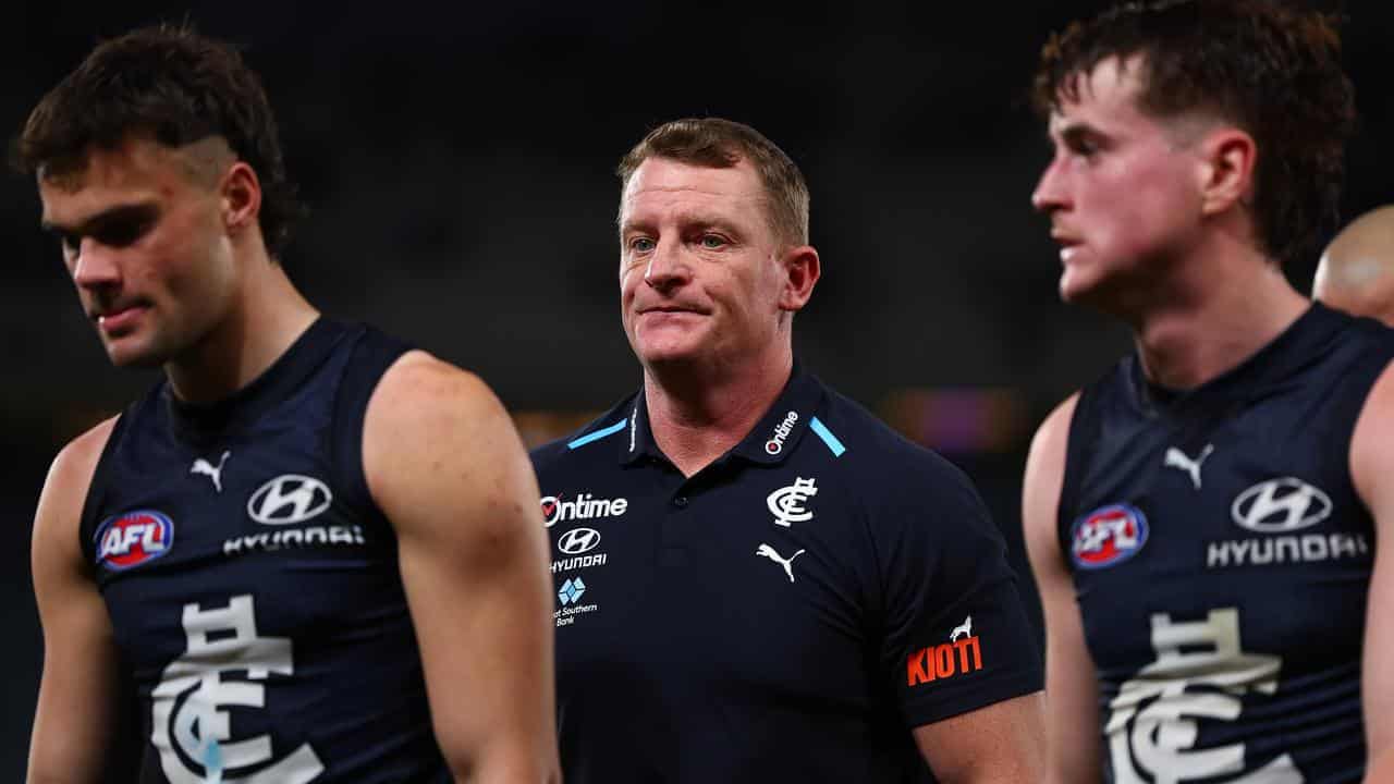 Parkin stands by Blues' Voss whom he sacked at Brisbane