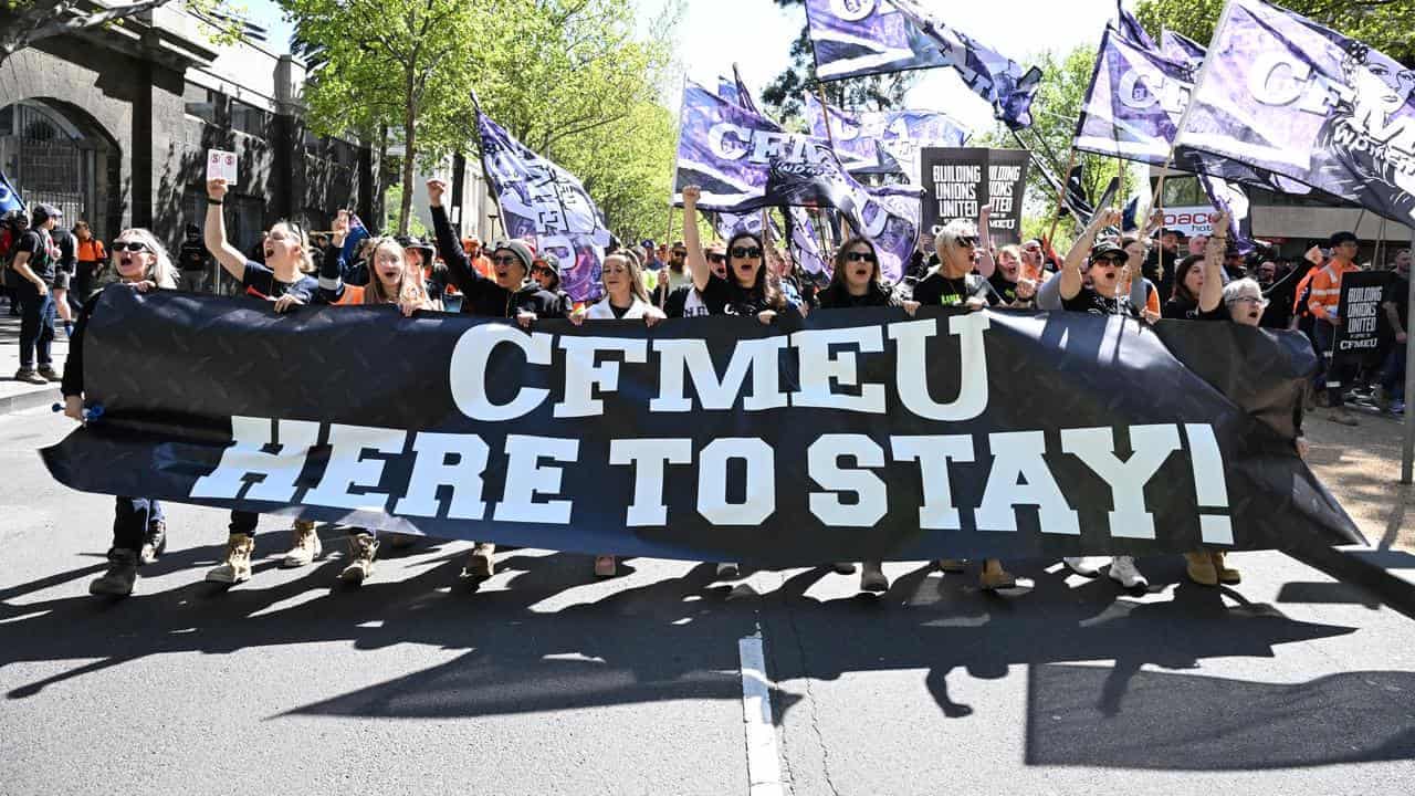 Mock outrage and double standard claims in CFMEU tussle