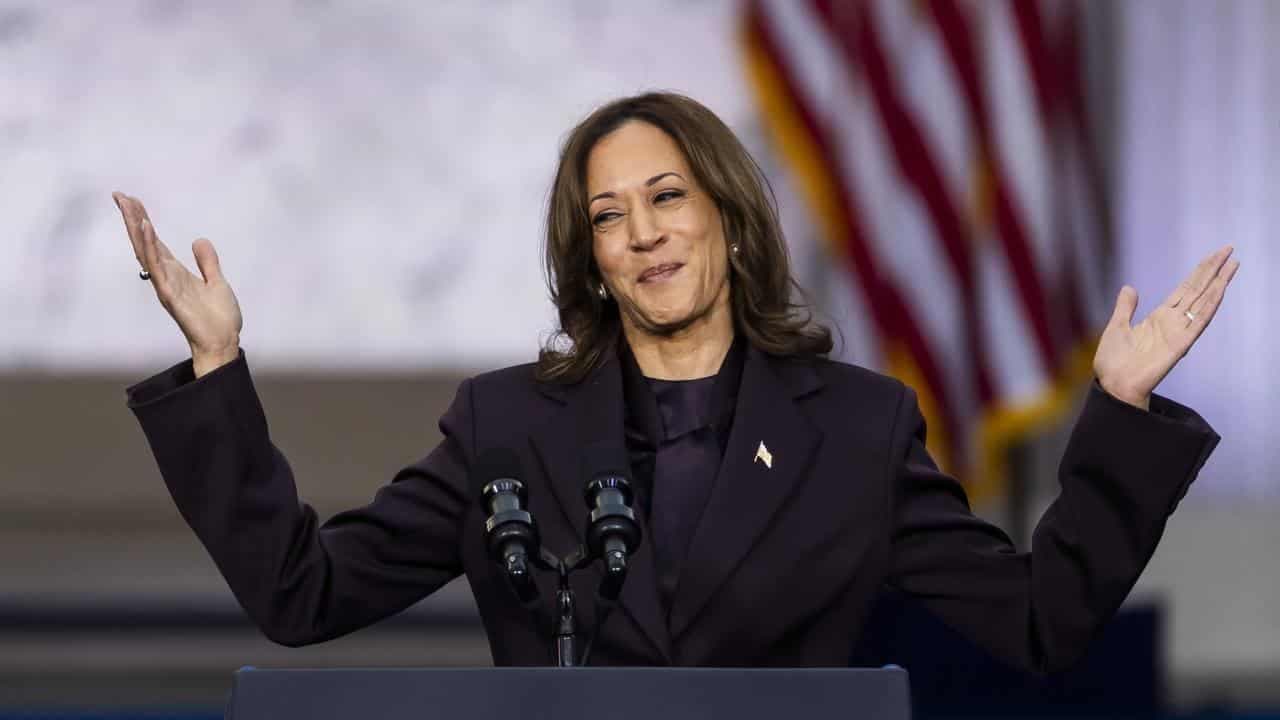 Kamala Harris the subject of false claims about US election fraud