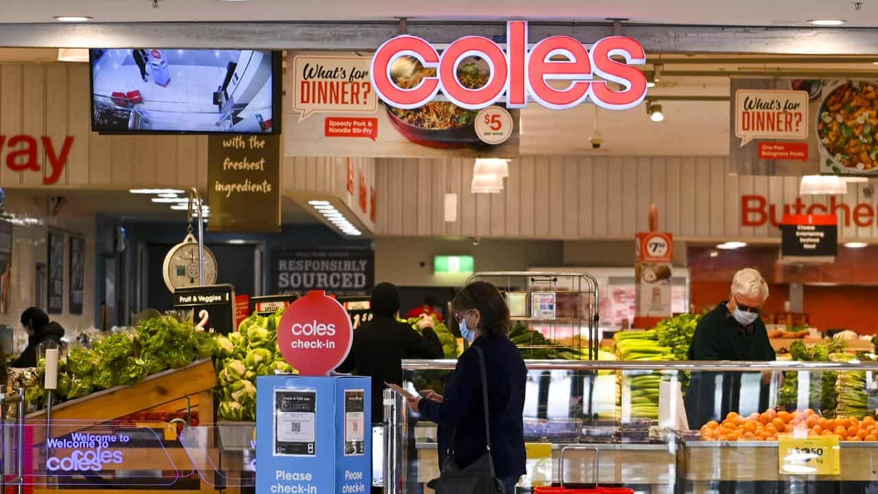 Coles calls out 'politicisation' of cost of living