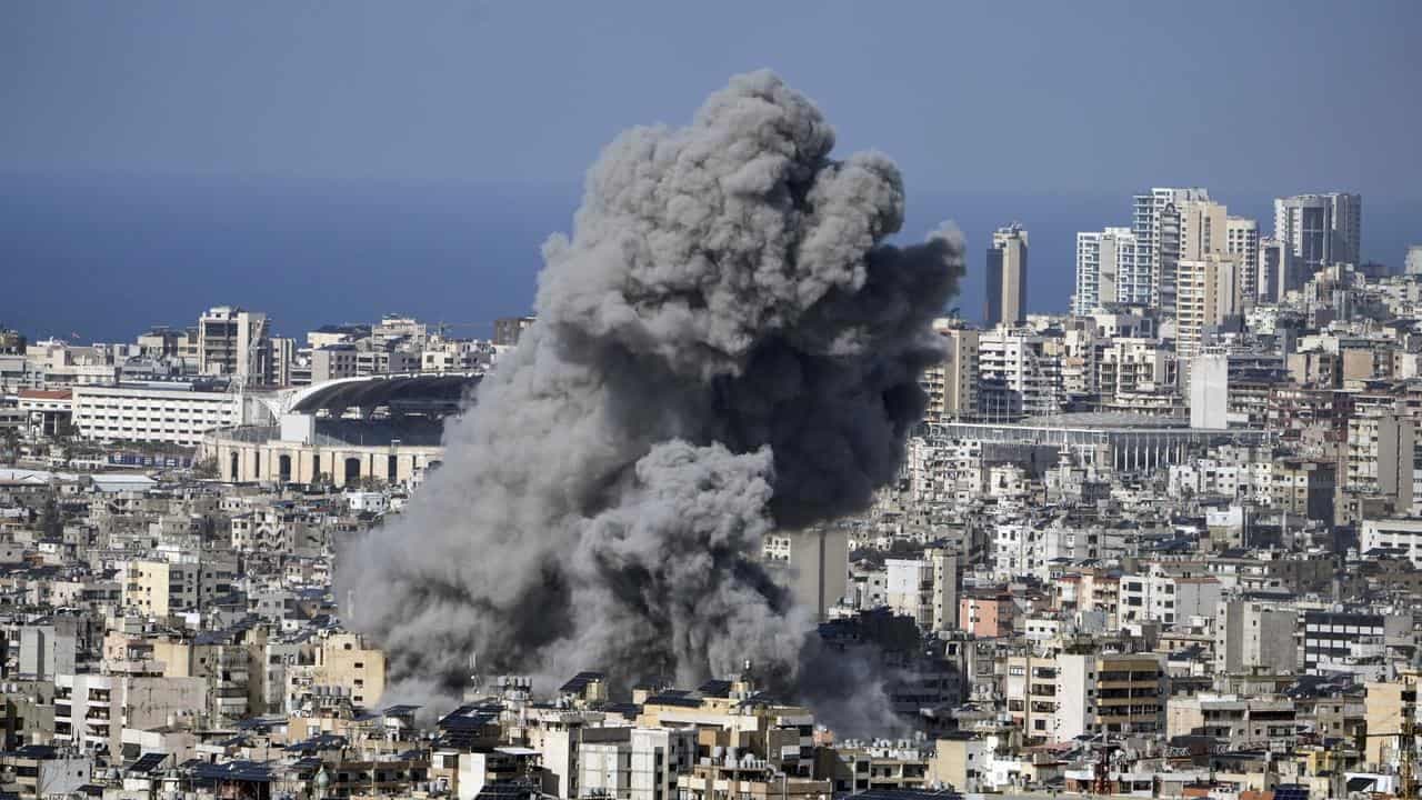 Air strikes hit Beirut as Israel rules out ceasefire