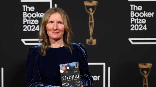 British writer Samantha Harvey wins the Booker Prize