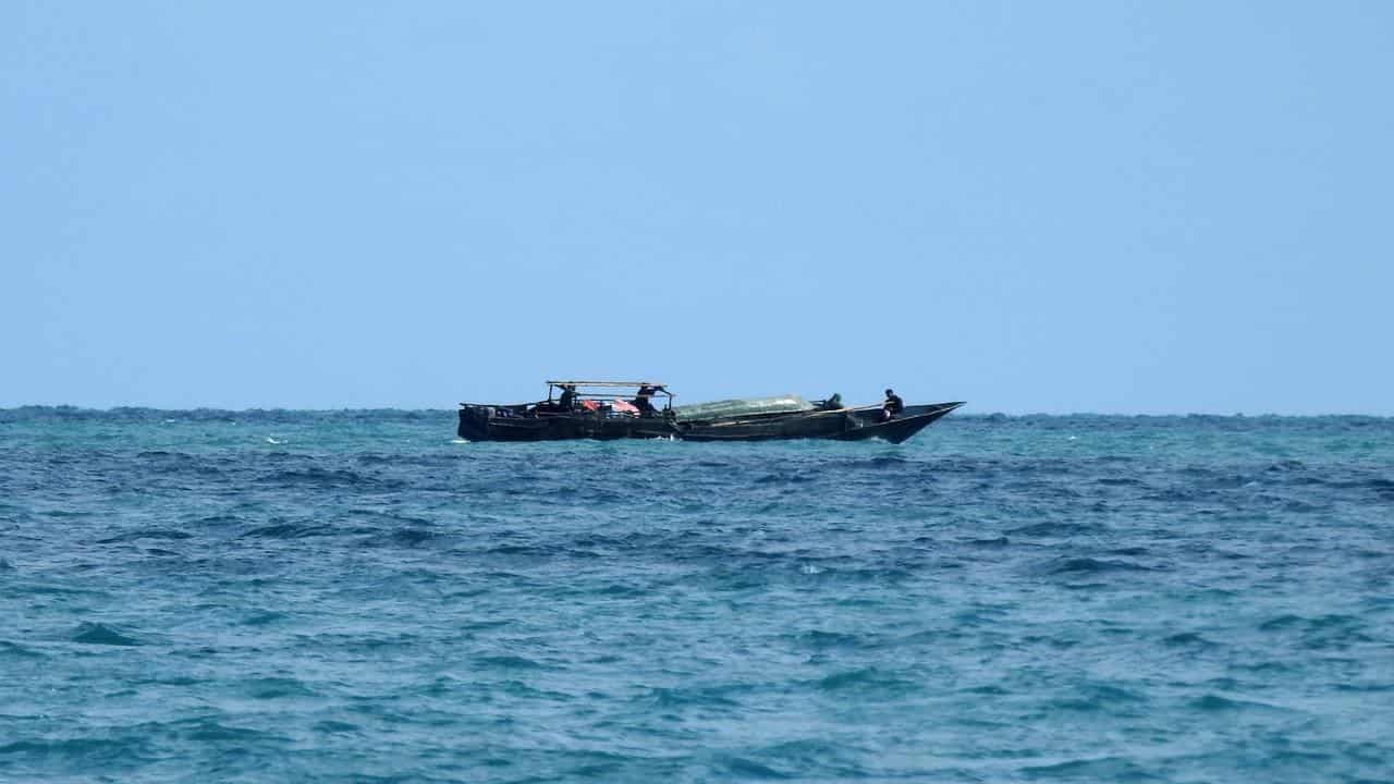 Border enforcement call after men left on remote island