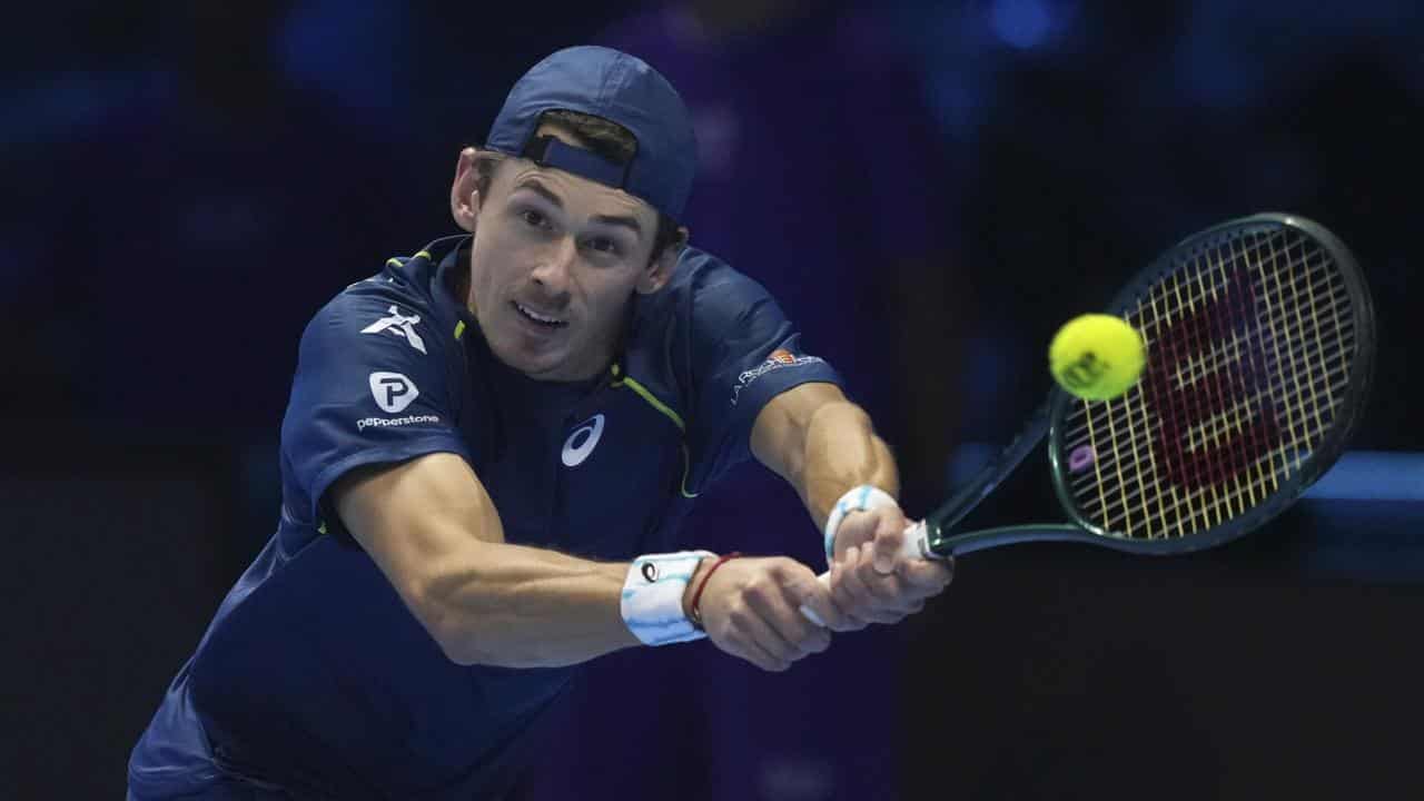 De Minaur winces with pain of injury and ATP Finals KO