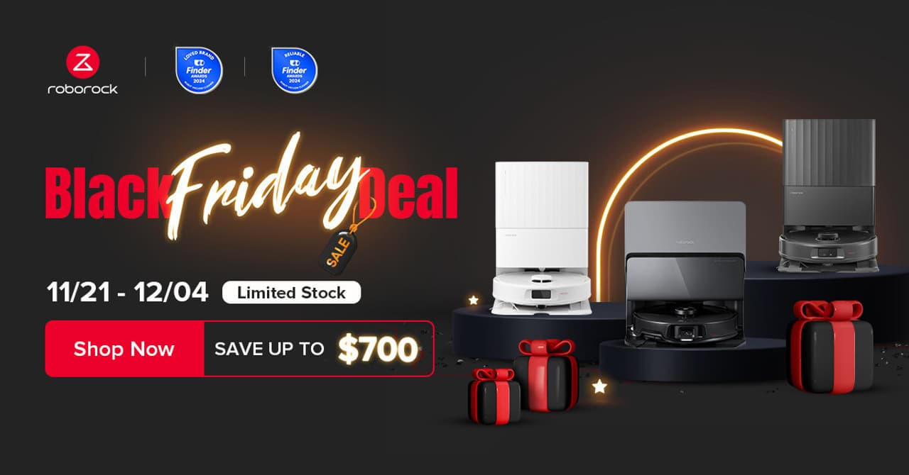 Australia's least-favourite chores just got easier with Roborock's Black Friday & Cyber Monday deals