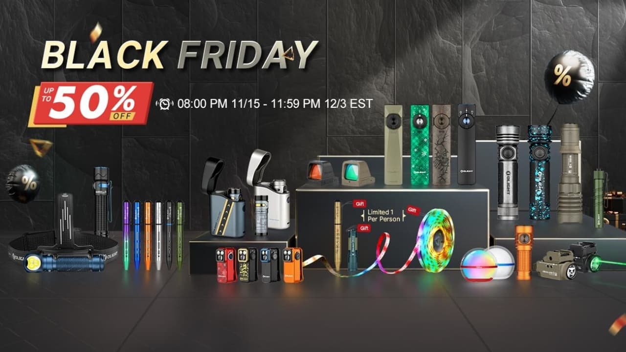 Olight Unveils New Clip-On Light, Offering Up to 50% Off for Black Friday