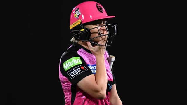 Injured Healy out of WBBL, in race to face India