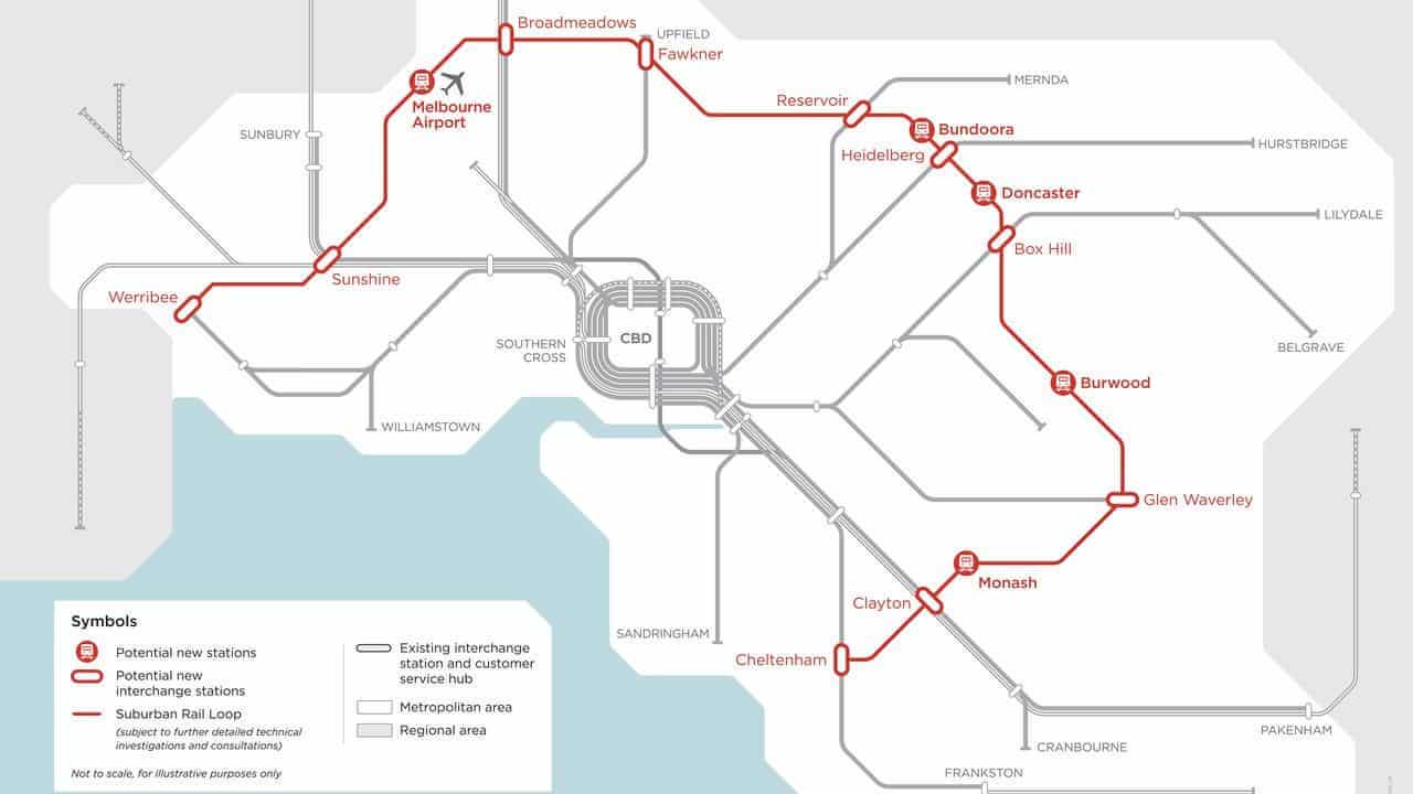 Melbourne rail loop funding scrap sets up poll showdown