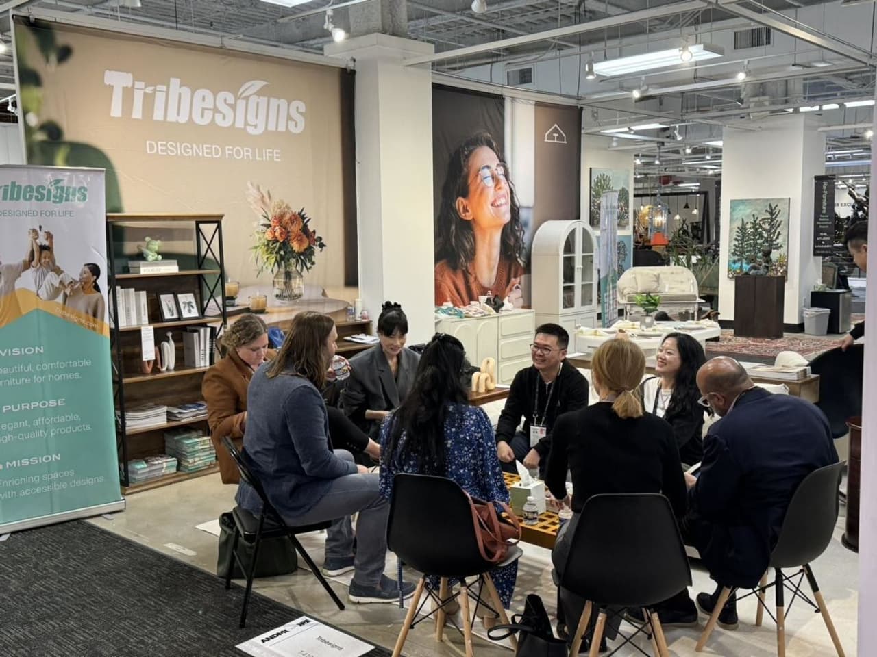 Tribesigns Strengthened Partnership with Wayfair at High Point Market 2024