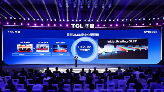TCL CSOT Announces the Mass Production of Inkjet Printing OLED at DTC2024