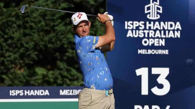 Herbert nabs Aust Open lead as Smith also runs hot