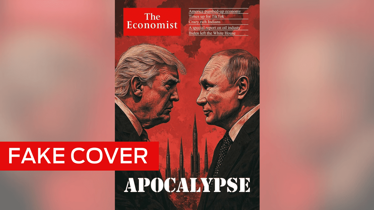 Fake Economist ‘Apocalypse’ cover linked to pro-Kremlin propaganda
