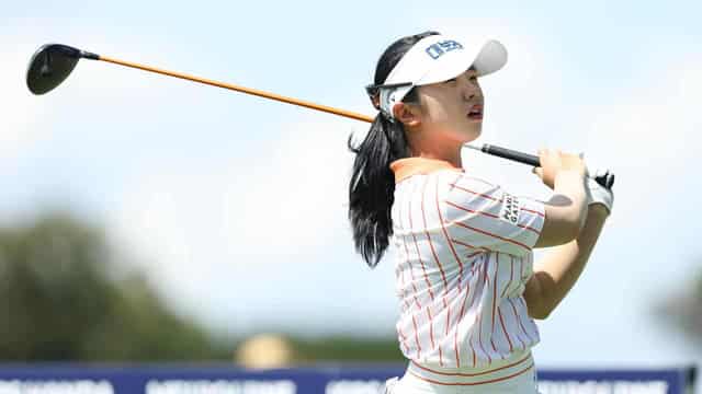 South Korean amateur the shock Australian Open leader