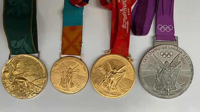 Dodgy car lock blamed for theft of four Olympic medals