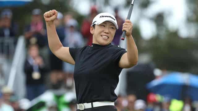 South Korean Shin claims second Australian Open title