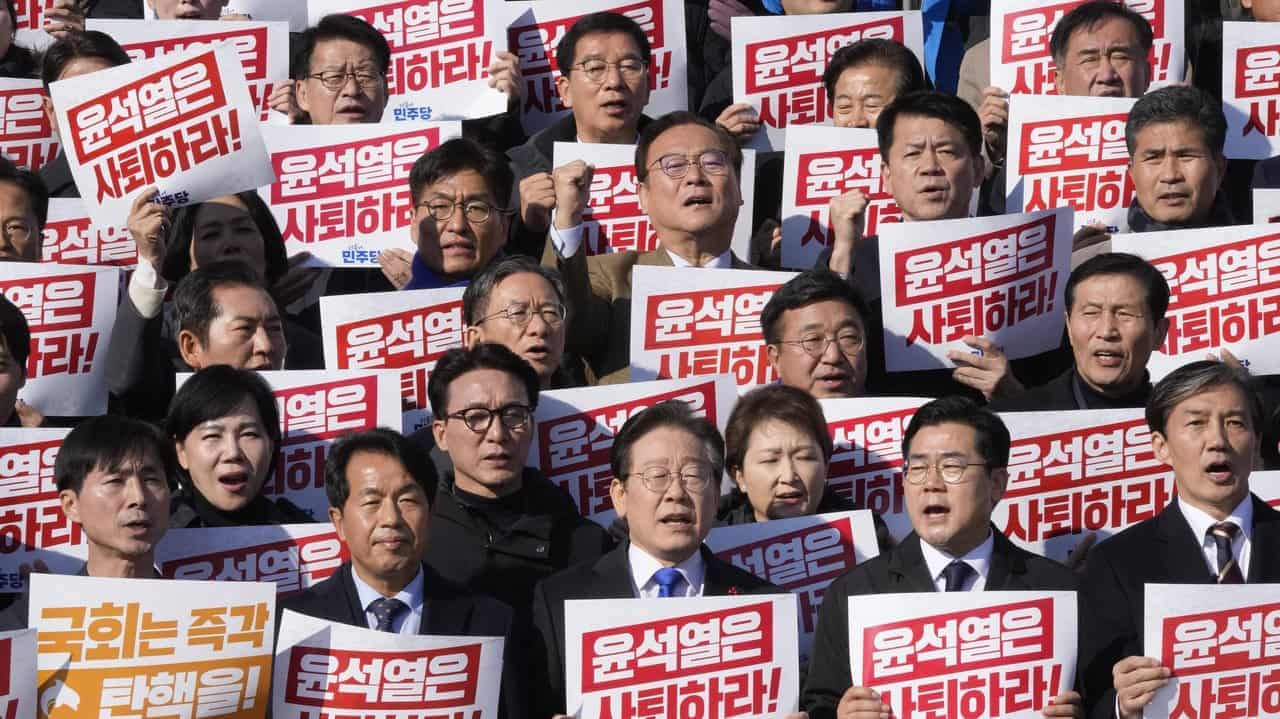 Opposition move to oust S.Korea's Yoon over martial law