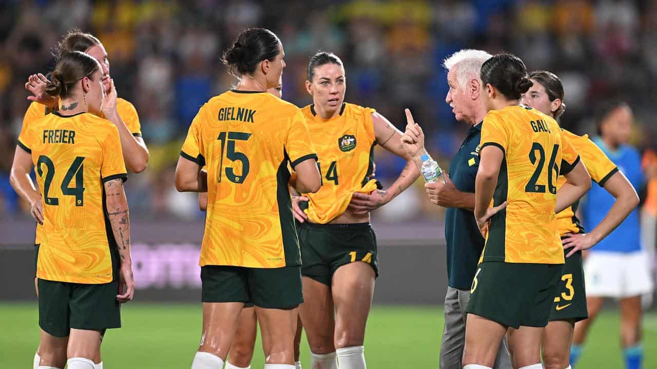 Matildas coach wants aggressive, high-tempo end to 2024