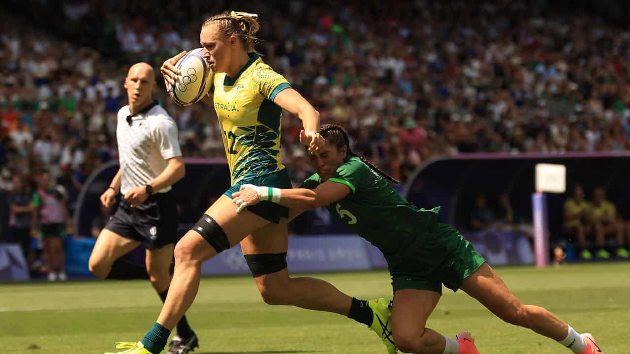 Levi hat-trick as Aussie women star at Cape Town Sevens