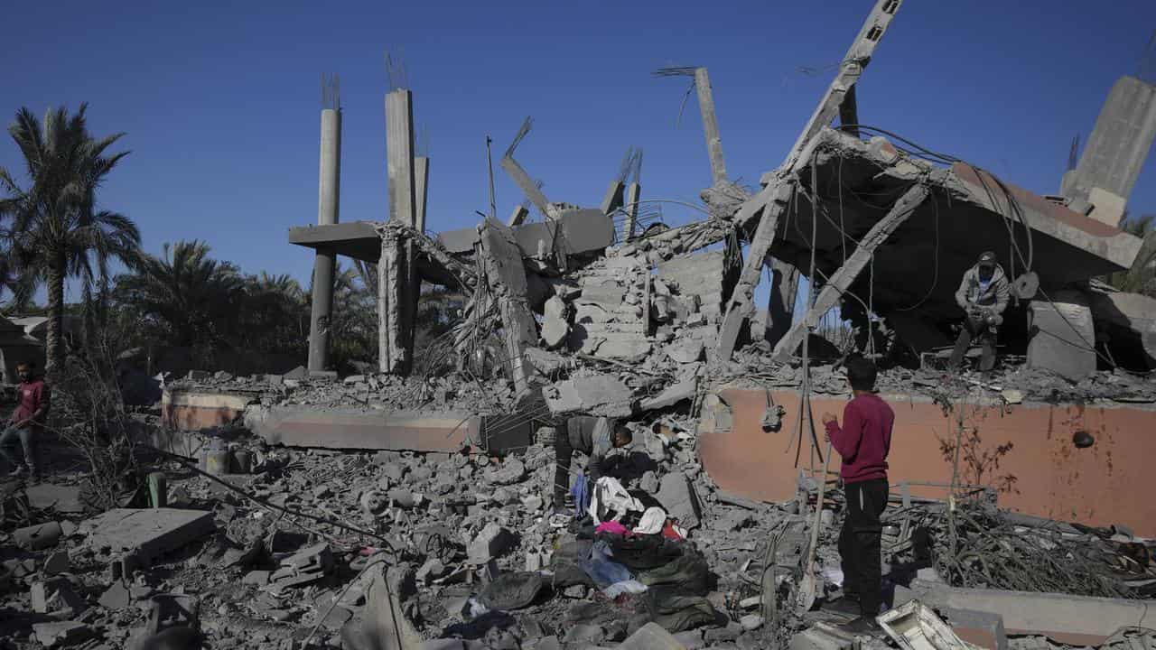 Israeli airstrikes kill dozens in Gaza, medics say