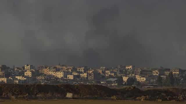 Israeli air strikes kill 38 across Gaza Strip: medics