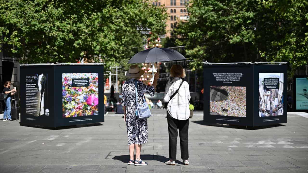 Ghostly scene at site of deadly Lindt siege 10 years on