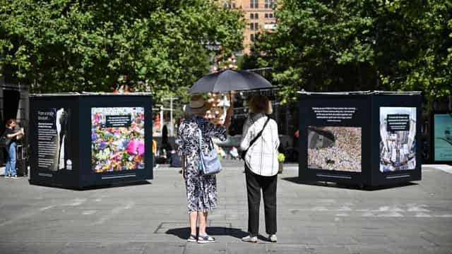 Ghostly scene at site of deadly Lindt siege 10 years on