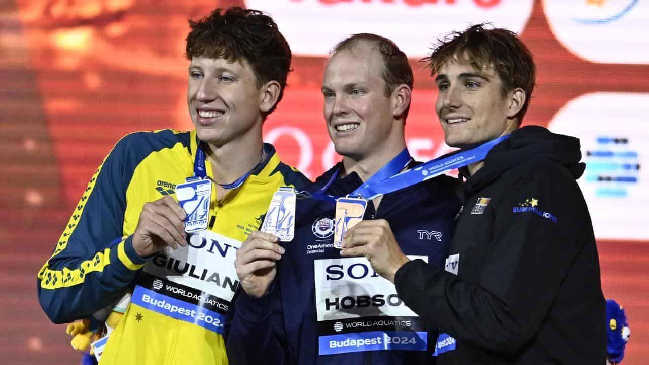 Aussie Giuliani's silver lining at landmark worlds