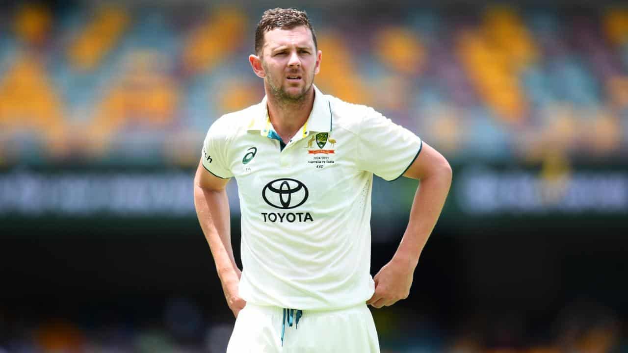 Hazlewood's Test series likely over with calf strain