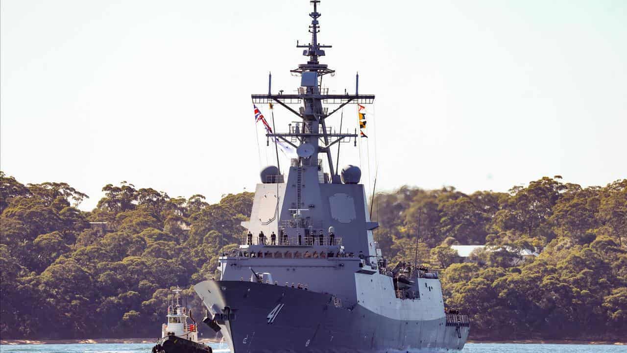 Australian destroyers to join UK show of force