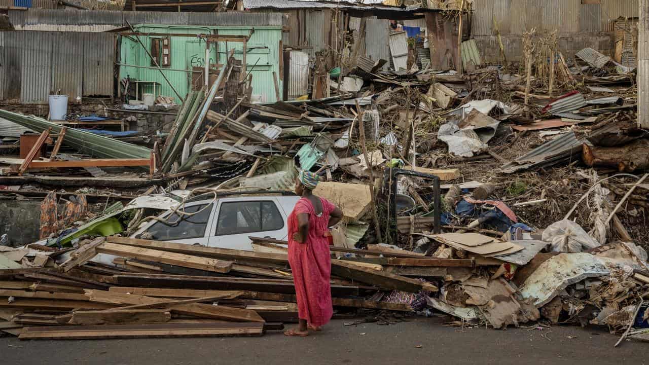 Macron booed as he visits Mayotte after deadly cyclone