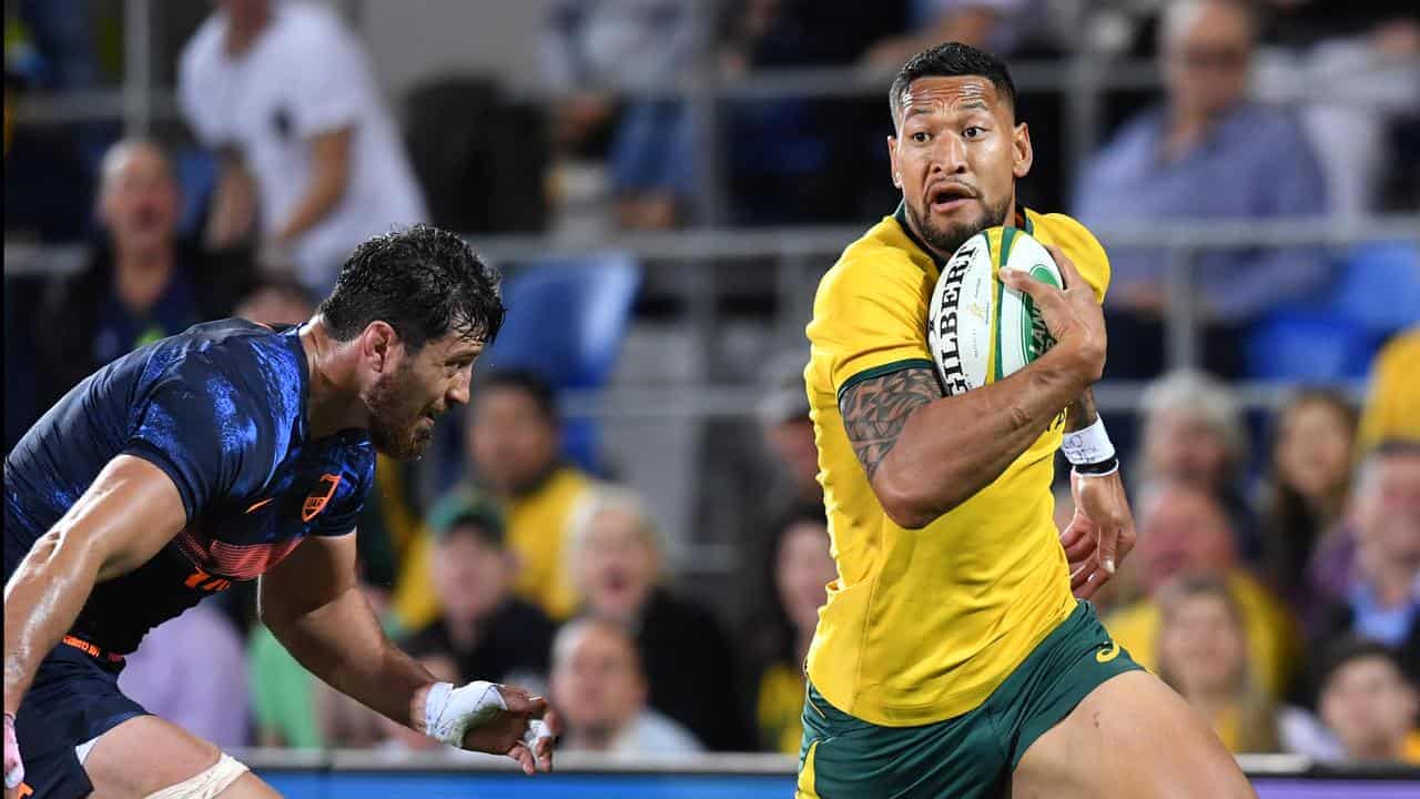 Israel Folau off to a hard start with D-Rocks in Japan