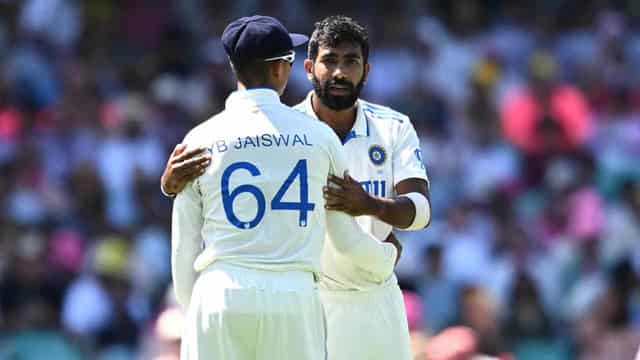 Bumrah in doubt for remainder of Test with back issue