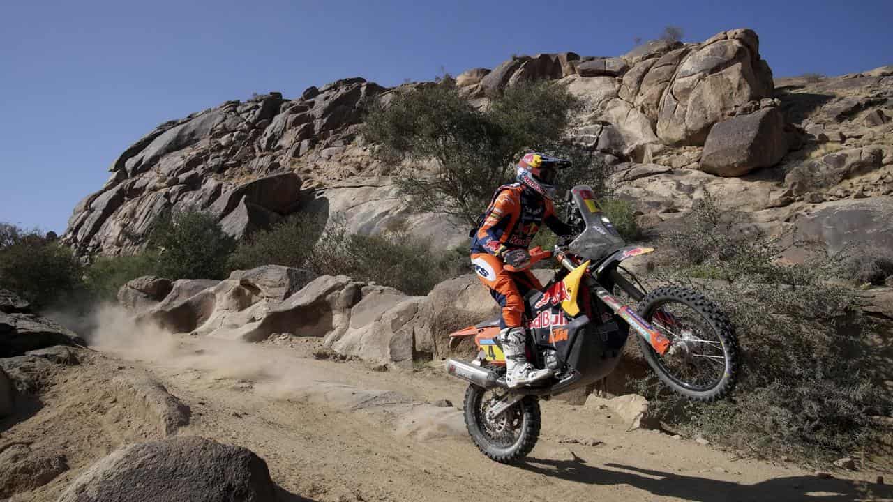 Aussie Sanders wins for second day at Dakar Rally