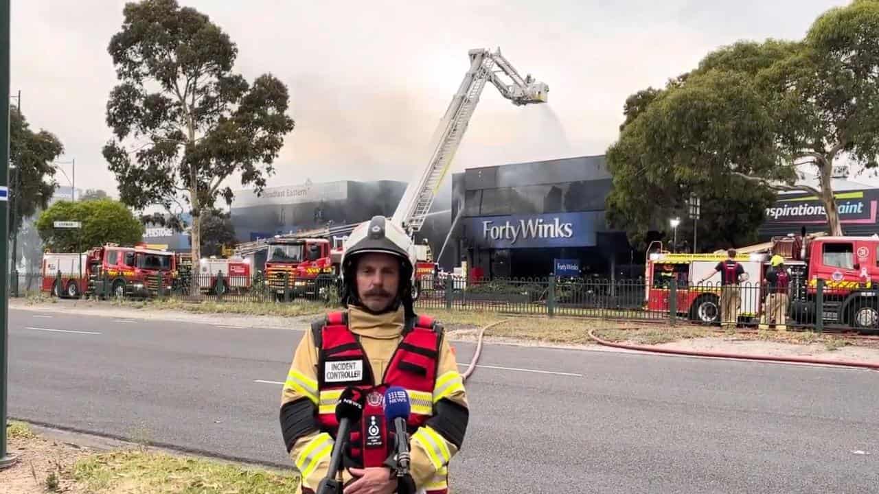 Arson? Forty Winks mattress store goes up in smoke