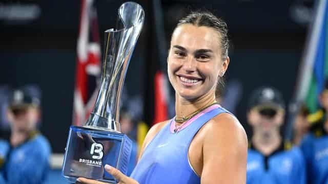 Ruthless Sabalenka's AO tune-up nets Brisbane crown