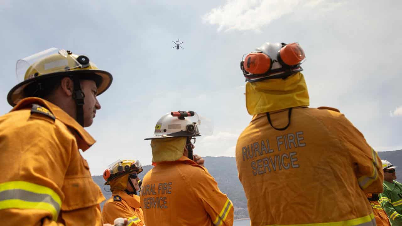 Heavens open, bringing relief from heat and fires