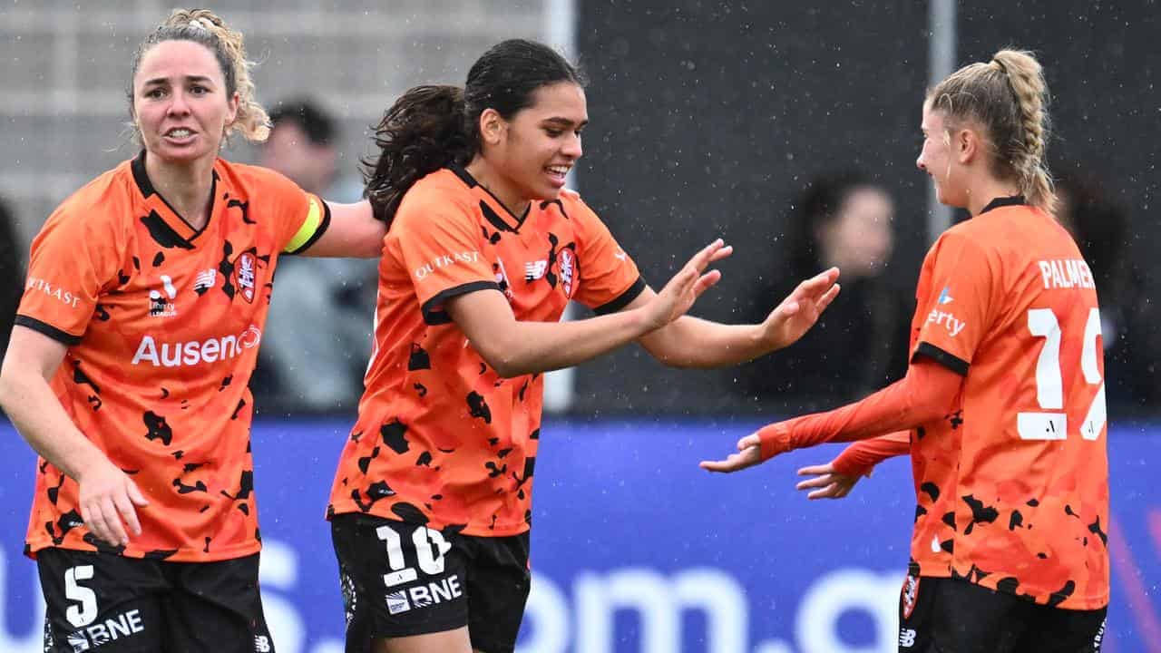 Teenage star Kuilamu nets twice in Brisbane Roar win