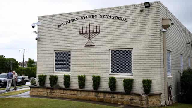 Swastikas sprayed on synagogue in 'monstrous' attack