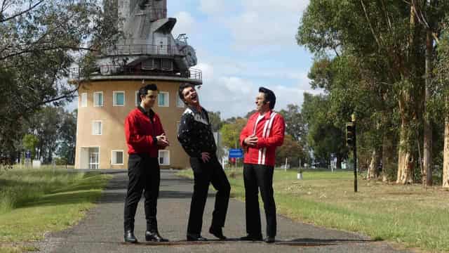 Elvises give quiet country town a little more action