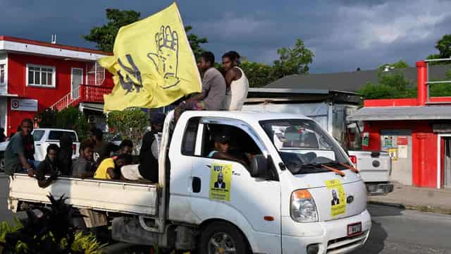 Australia security aims tangled in Vanuatu election