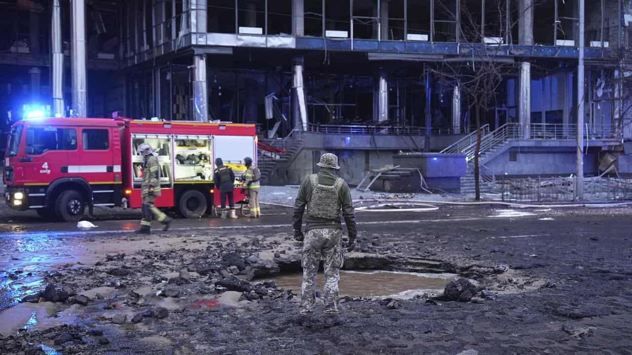 At least three dead in Russian attack on Kyiv: military