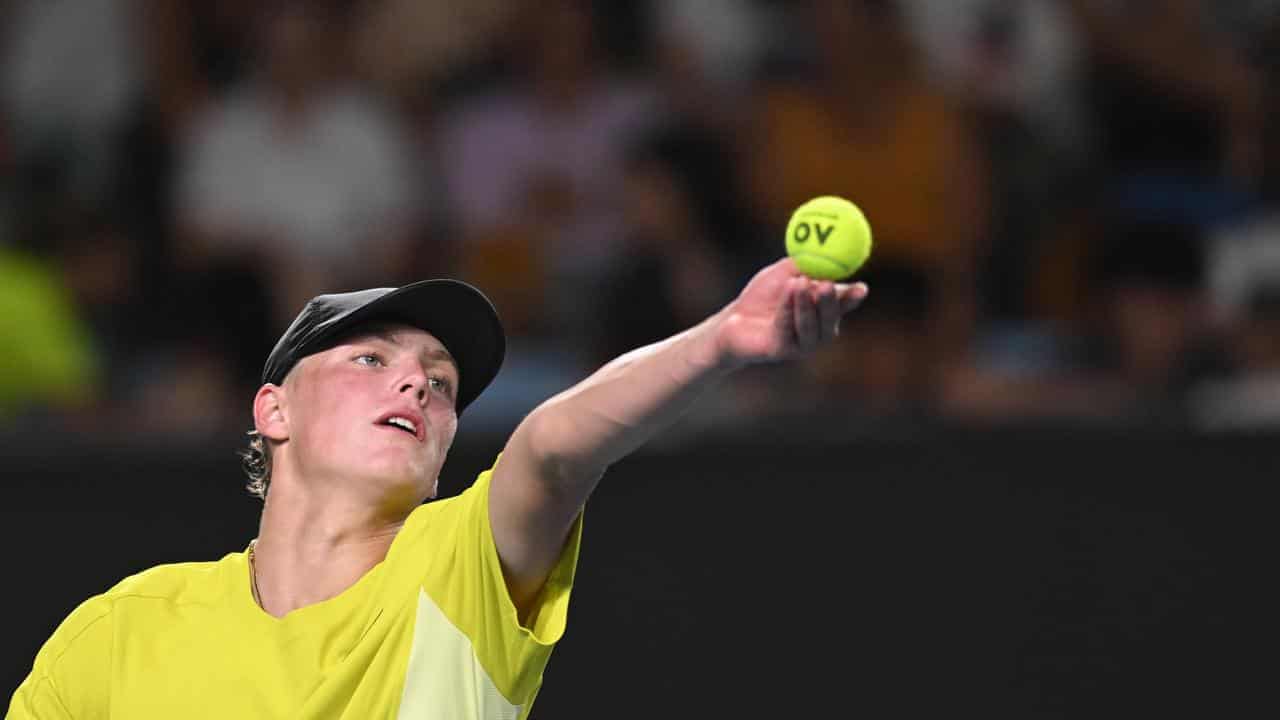 Hewitt knocked out of junior doubles after singles win