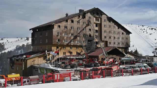 Nine arrested over ski resort hotel fire that killed 76