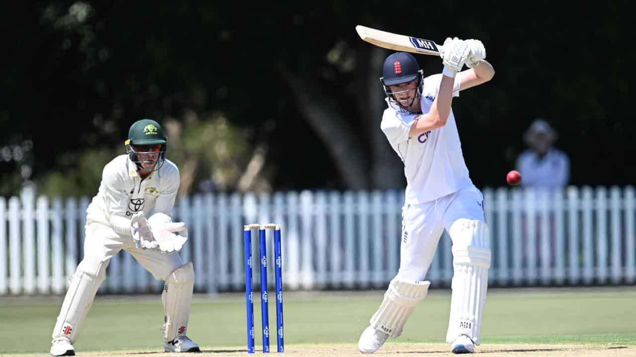 Flintoff's son belts hundred for Lions in Australia