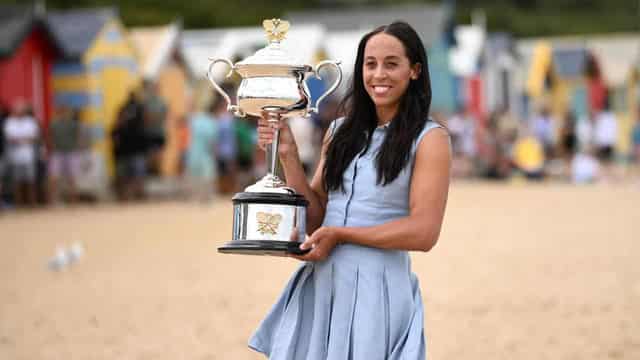 Keys overcomes pressure, self-doubt to win maiden slam