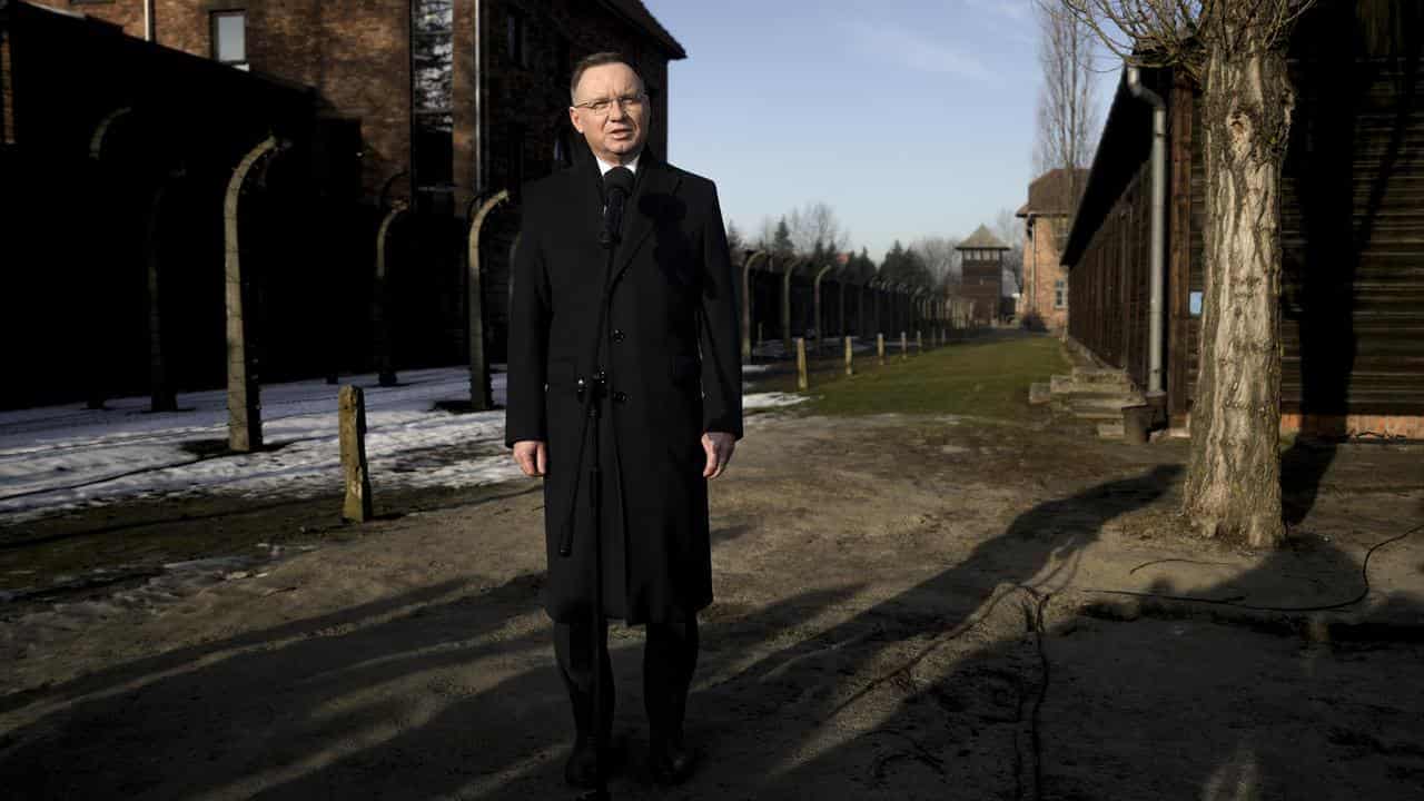 Auschwitz survivors mark 80th anniversary of liberation